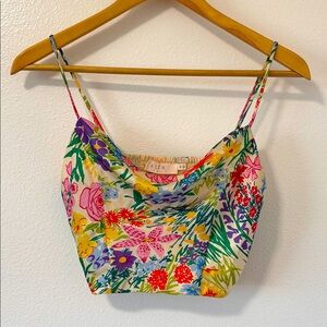 Astr Multicolor Floral Camisole Top